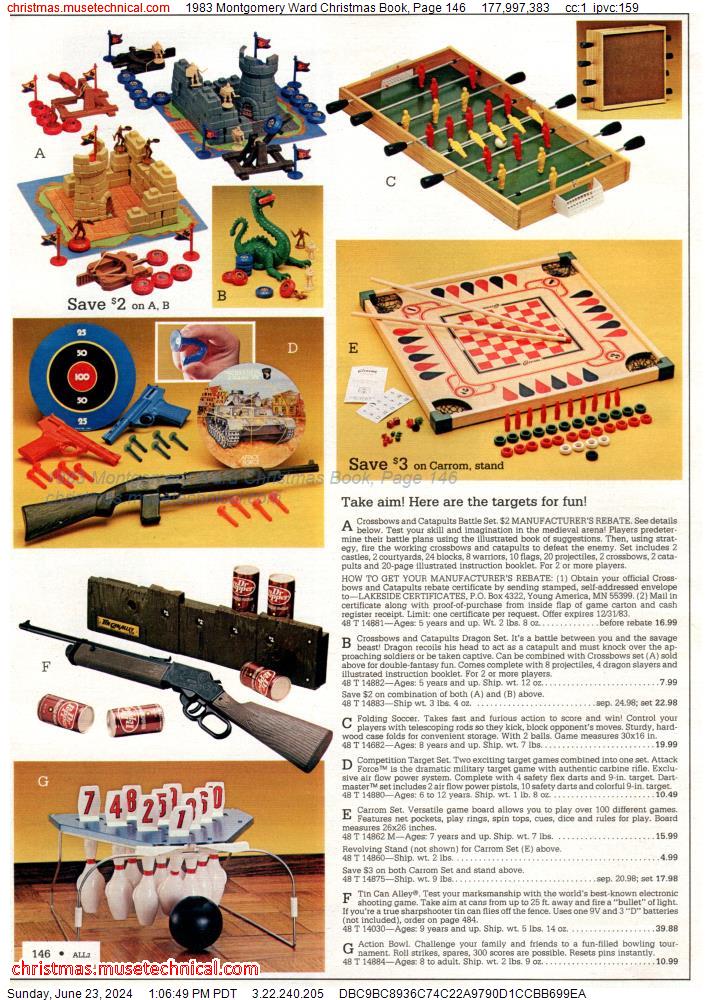 1983 Montgomery Ward Christmas Book, Page 146