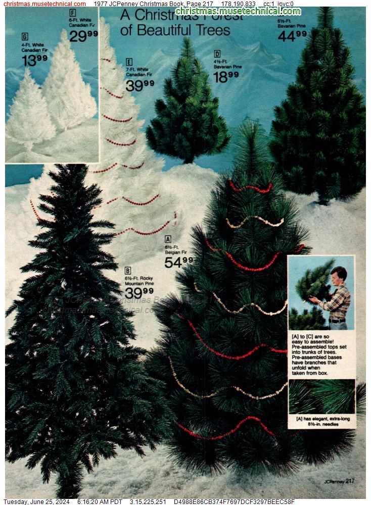 1977 JCPenney Christmas Book, Page 217
