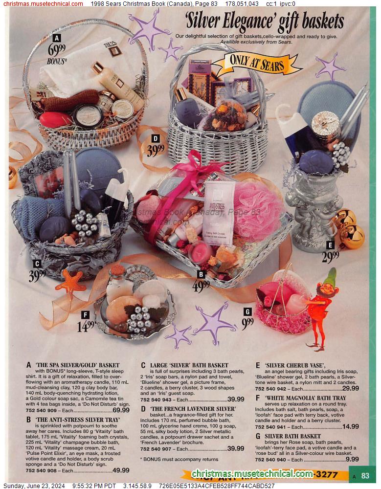 1998 Sears Christmas Book (Canada), Page 83