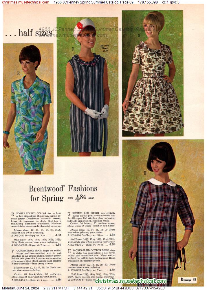 1966 JCPenney Spring Summer Catalog, Page 69