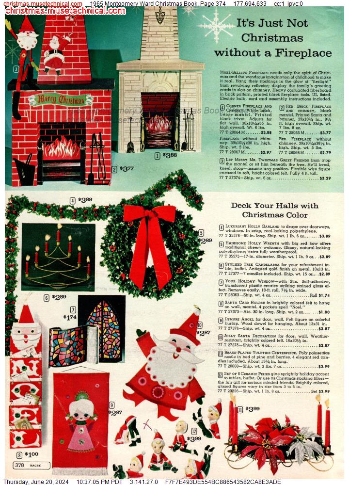 1965 Montgomery Ward Christmas Book, Page 374