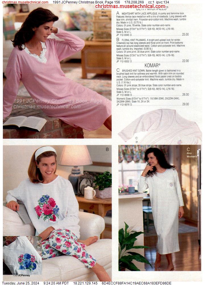 1991 JCPenney Christmas Book, Page 156