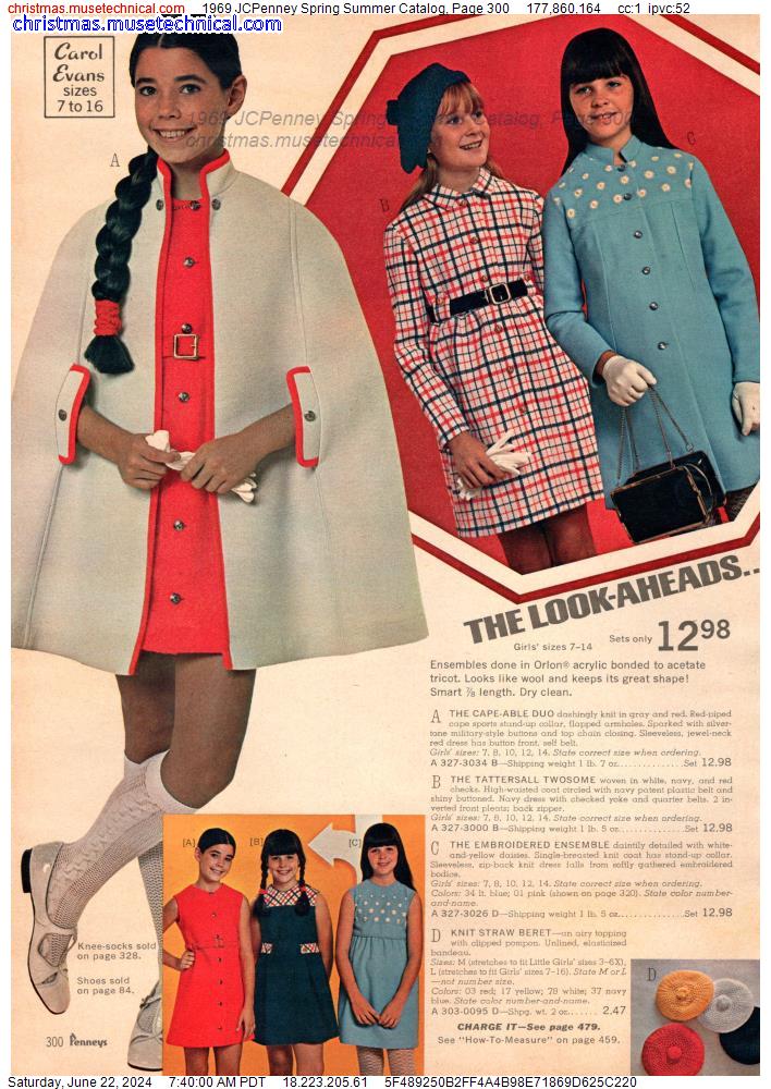1969 JCPenney Spring Summer Catalog, Page 300