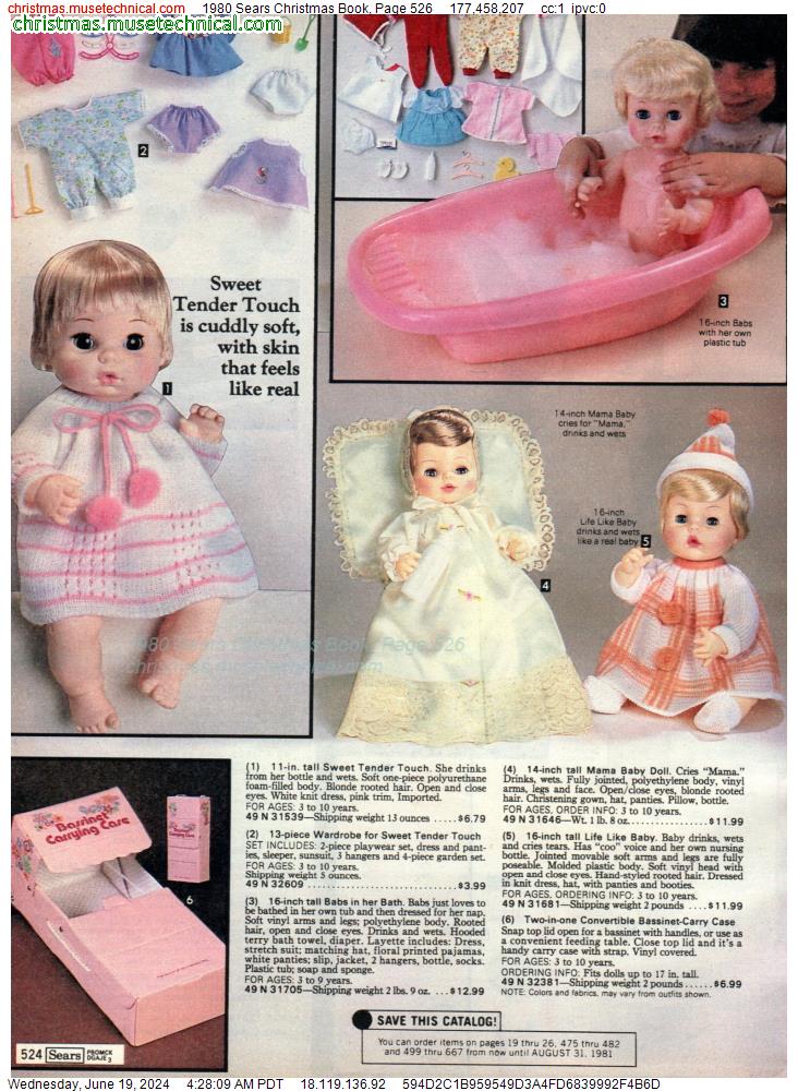 1980 Sears Christmas Book, Page 526