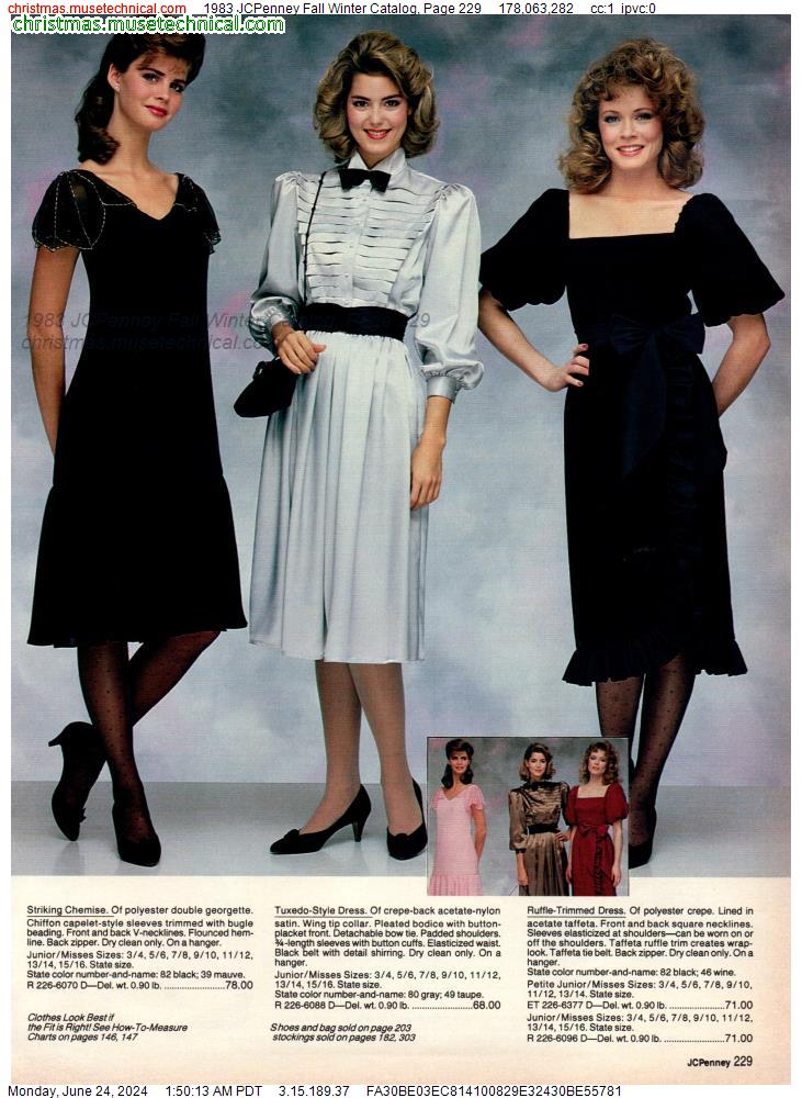 1983 JCPenney Fall Winter Catalog, Page 229
