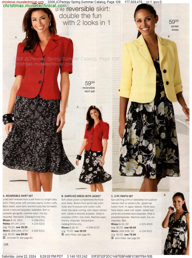 2008 JCPenney Spring Summer Catalog, Page 126