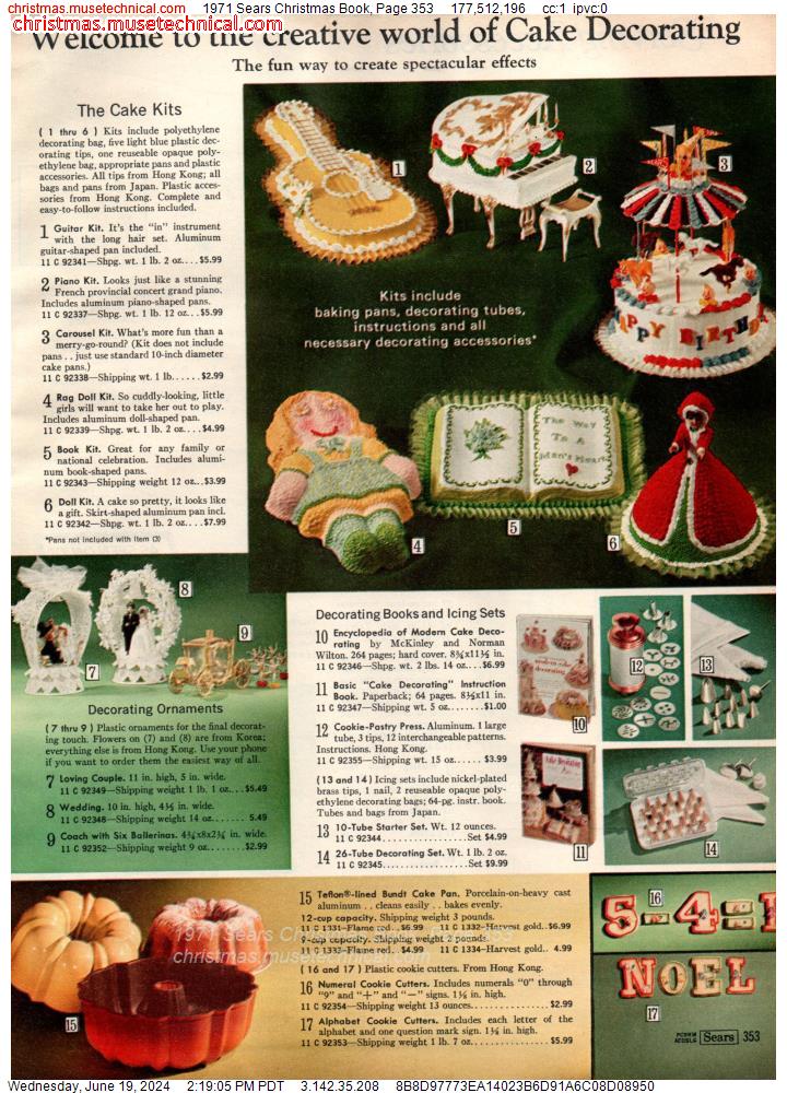 1971 Sears Christmas Book, Page 353