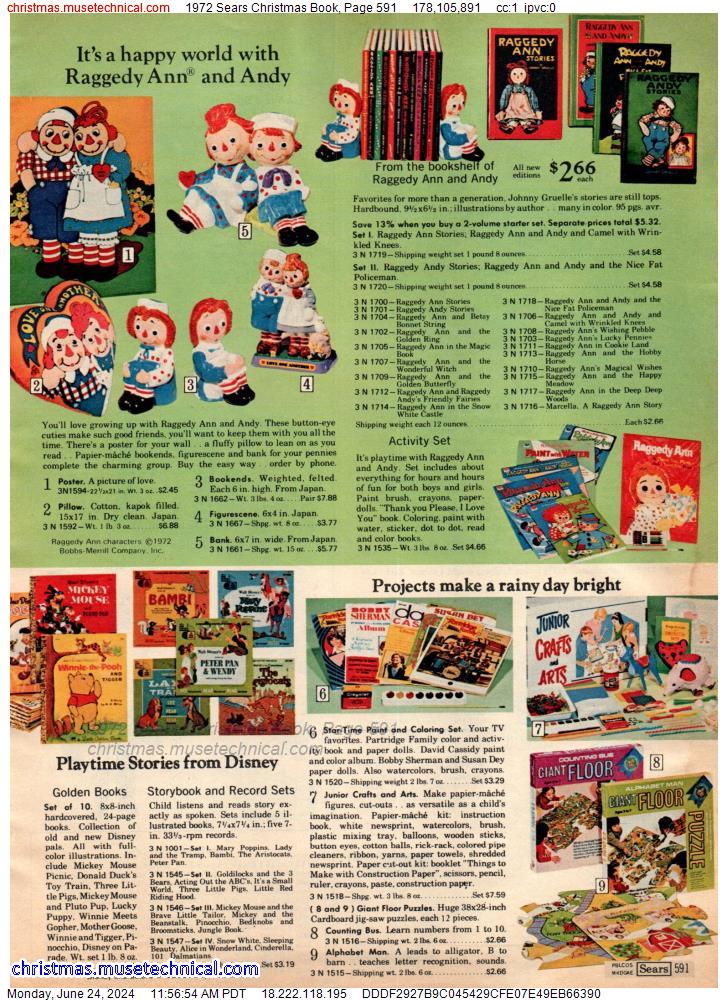 1972 Sears Christmas Book, Page 591