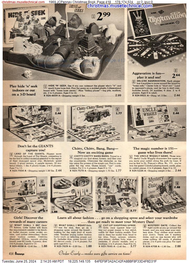 1969 JCPenney Christmas Book, Page 418