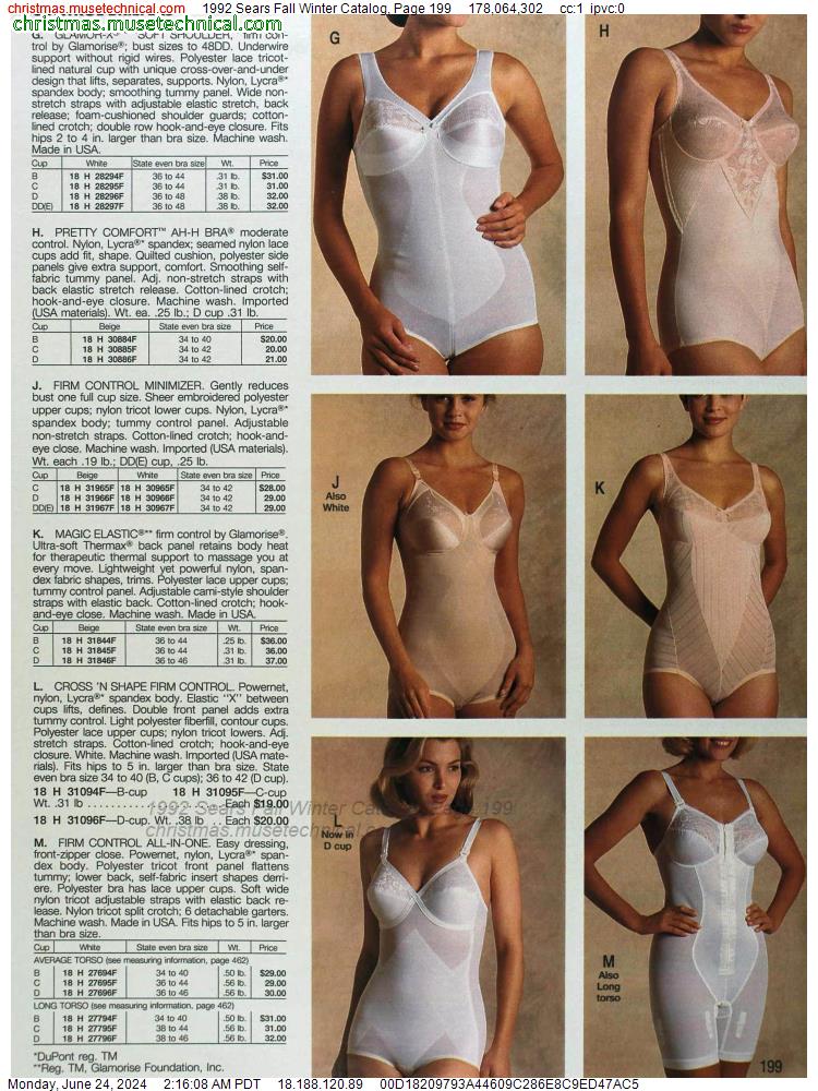 1992 Sears Fall Winter Catalog, Page 199