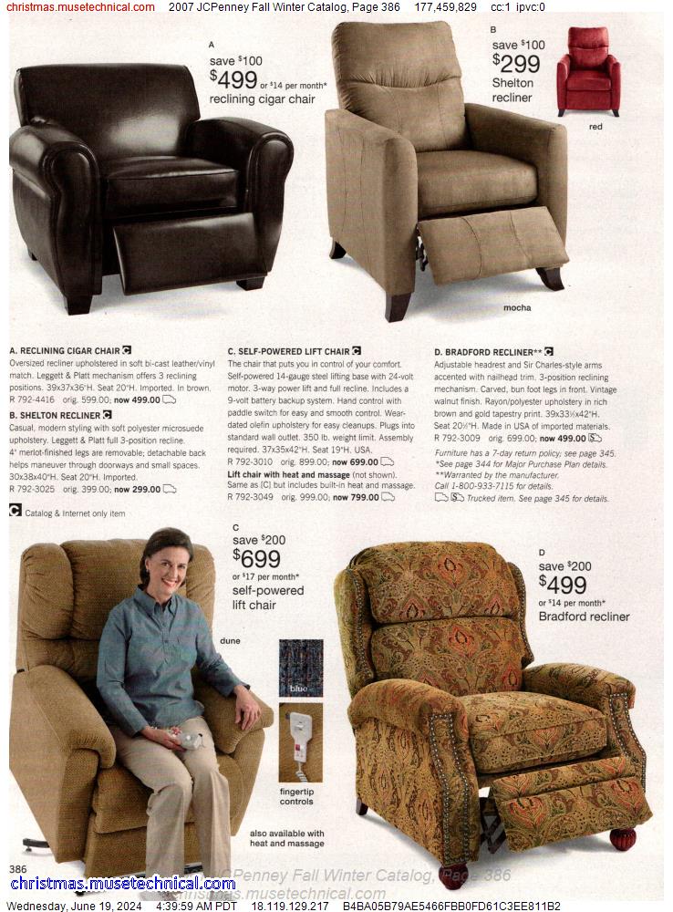 2007 JCPenney Fall Winter Catalog, Page 386