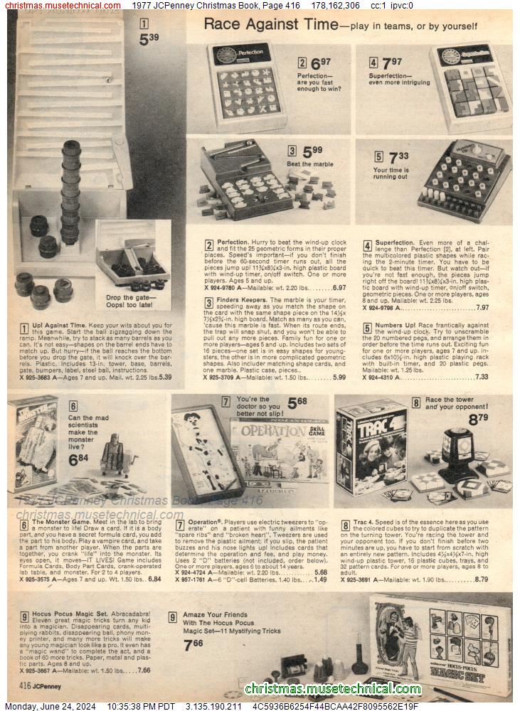 1977 JCPenney Christmas Book, Page 416