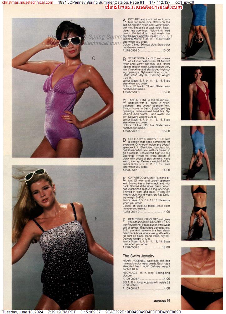 1981 JCPenney Spring Summer Catalog, Page 91