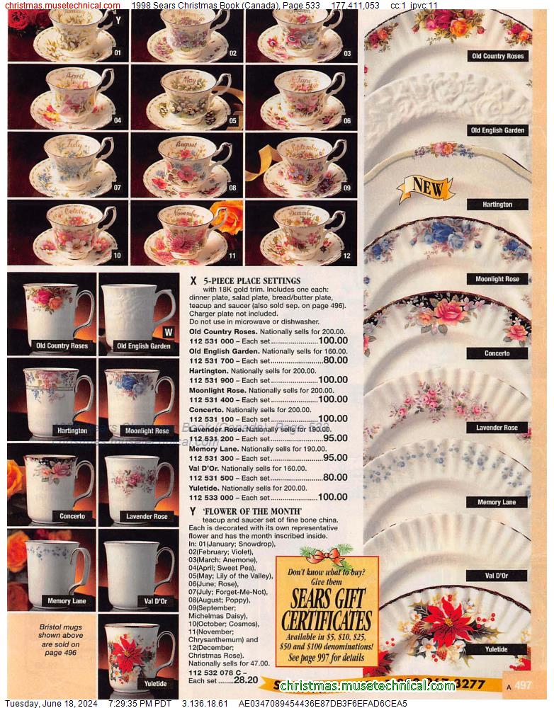 1998 Sears Christmas Book (Canada), Page 533