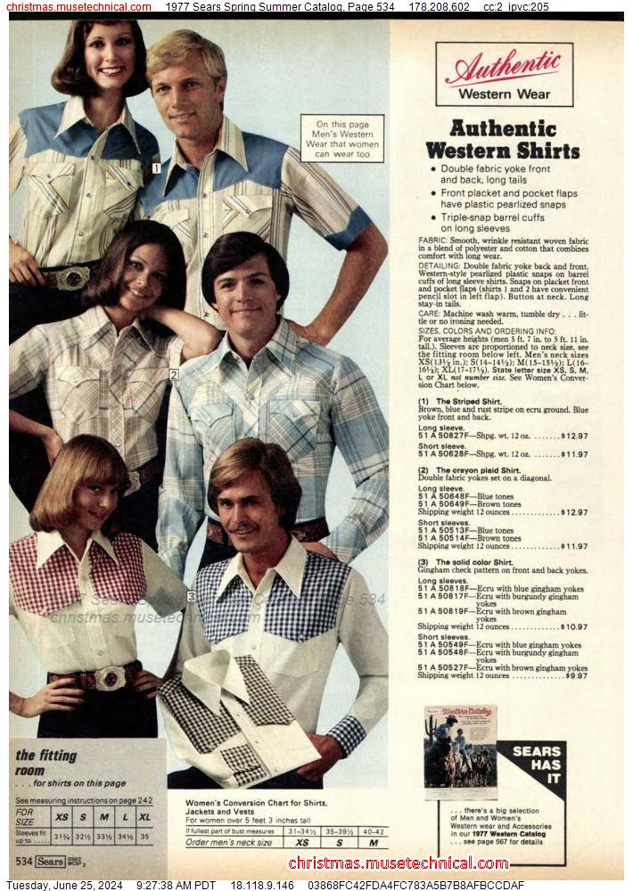 1977 Sears Spring Summer Catalog, Page 534