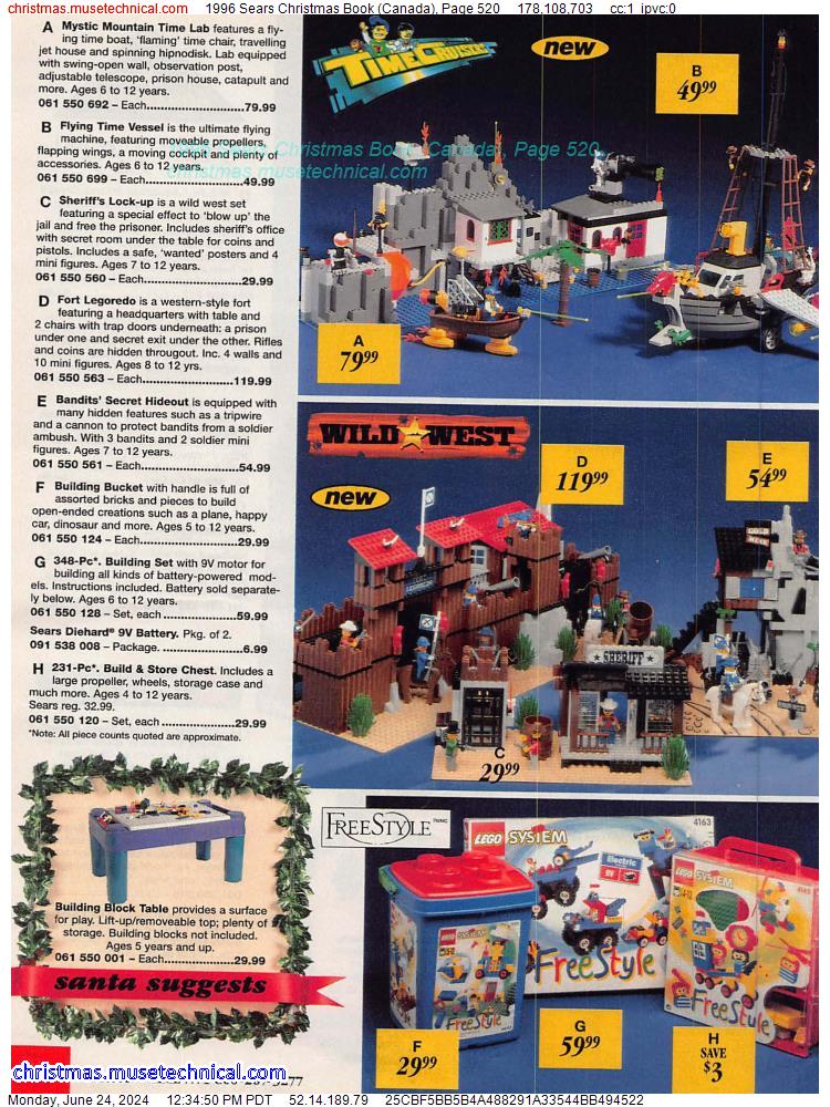 1996 Sears Christmas Book (Canada), Page 520