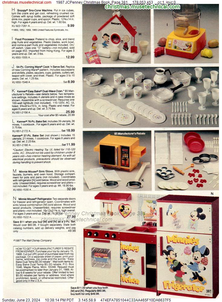 1987 JCPenney Christmas Book, Page 381