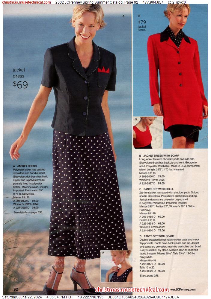 2002 JCPenney Spring Summer Catalog, Page 92
