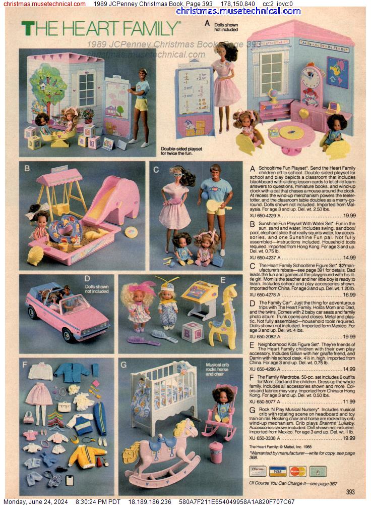 1989 JCPenney Christmas Book, Page 393