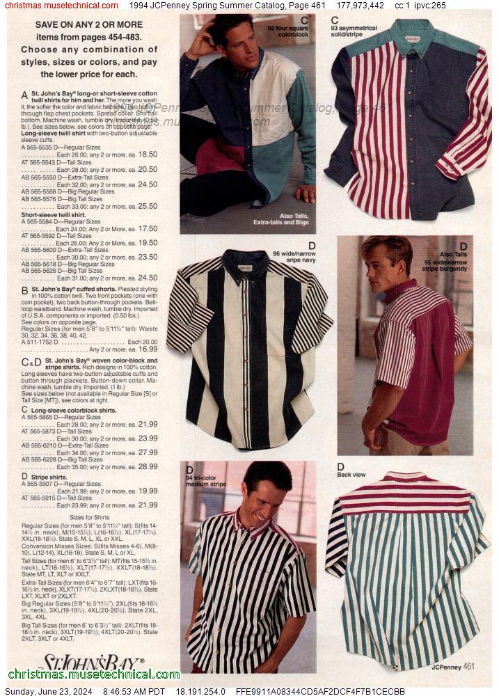 1994 JCPenney Spring Summer Catalog, Page 461