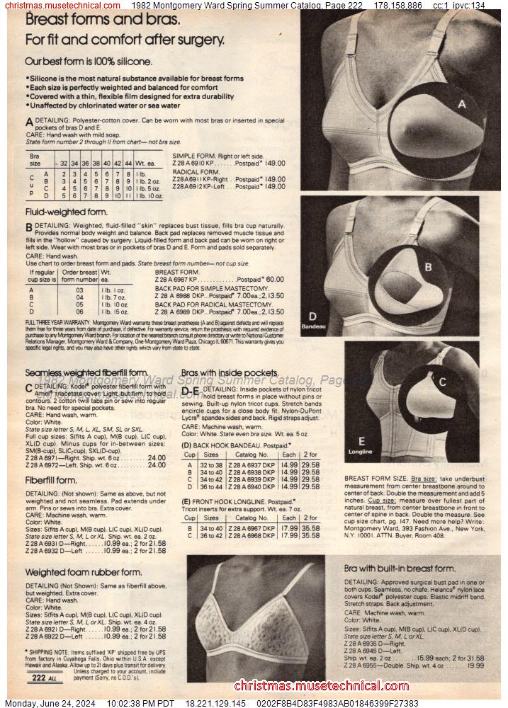 1982 Montgomery Ward Spring Summer Catalog, Page 222
