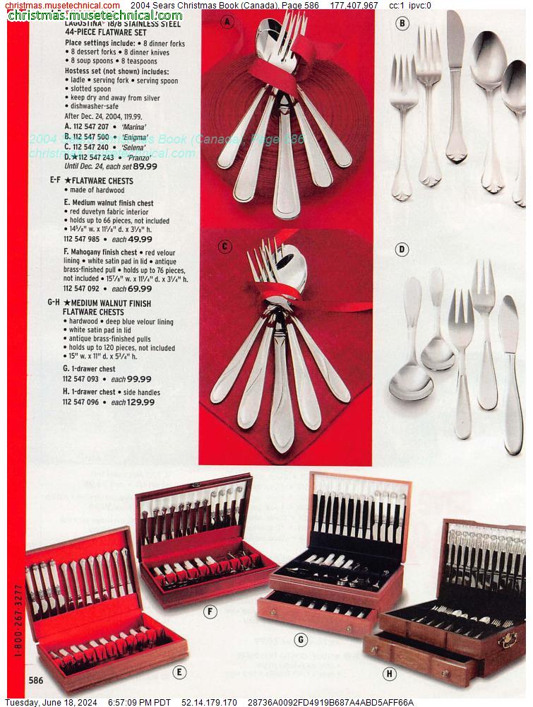 2004 Sears Christmas Book (Canada), Page 586