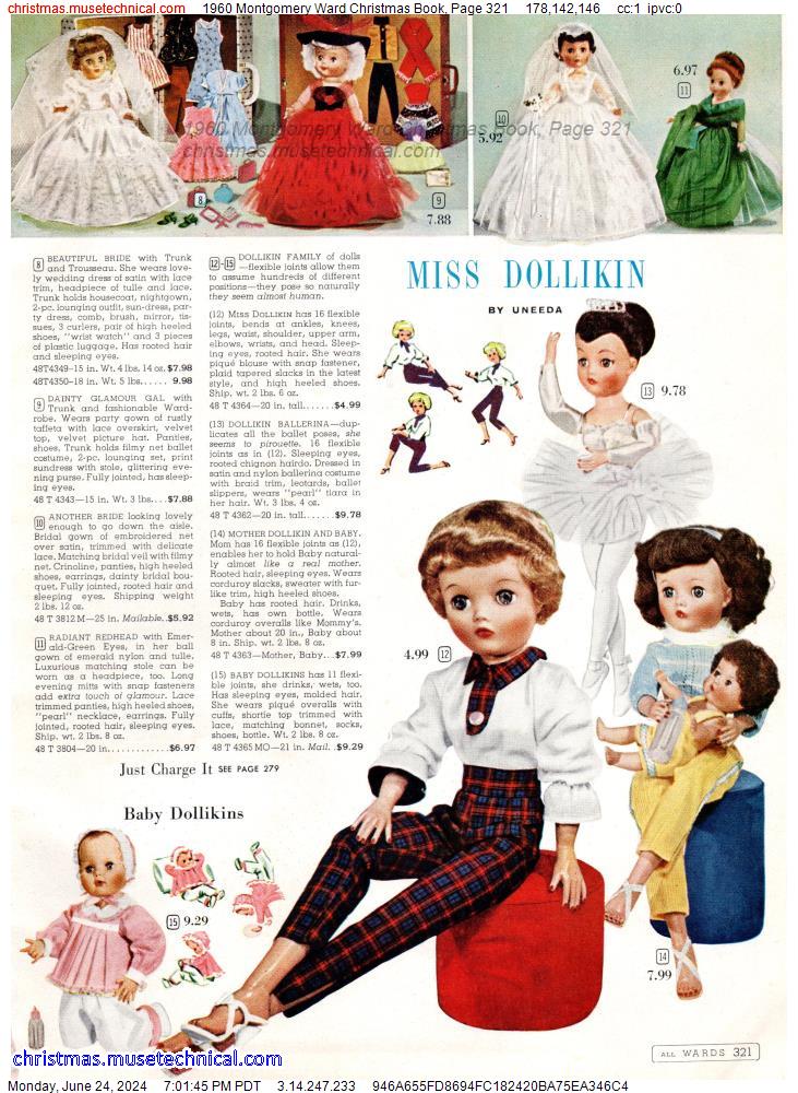 1960 Montgomery Ward Christmas Book, Page 321