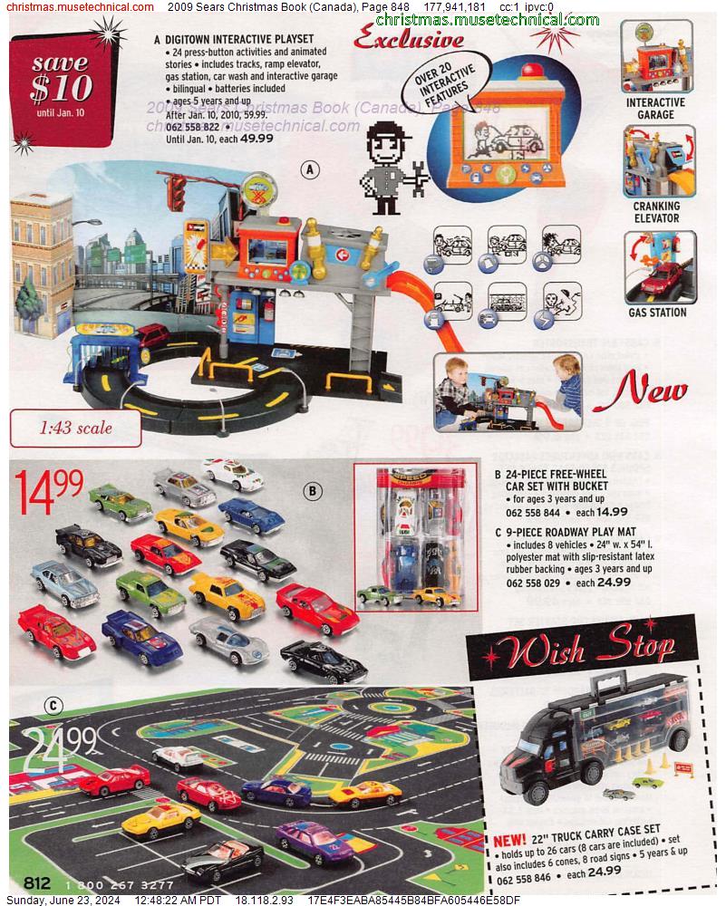 2009 Sears Christmas Book (Canada), Page 848