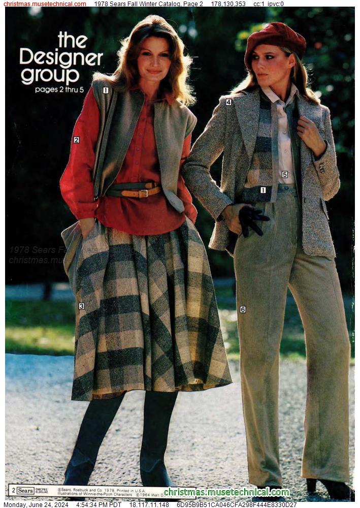 1978 Sears Fall Winter Catalog, Page 2