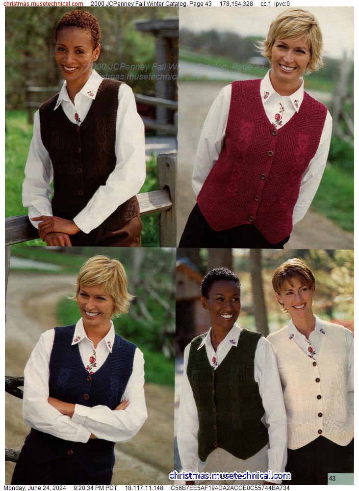 2000 JCPenney Fall Winter Catalog, Page 43