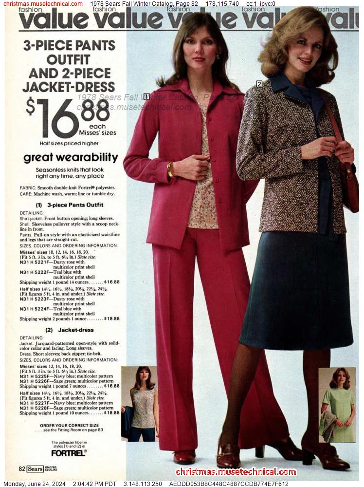 1978 Sears Fall Winter Catalog, Page 82