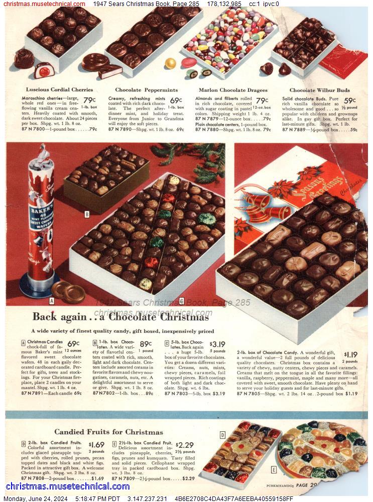 1947 Sears Christmas Book, Page 285