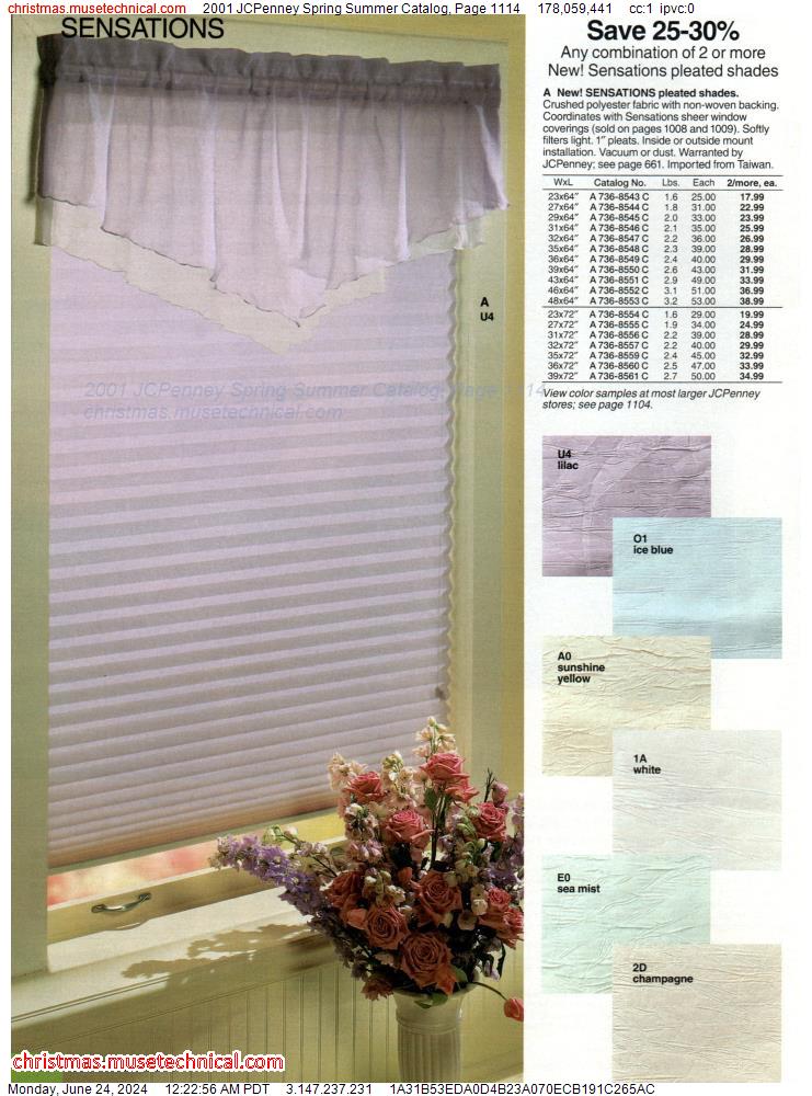 2001 JCPenney Spring Summer Catalog, Page 1114