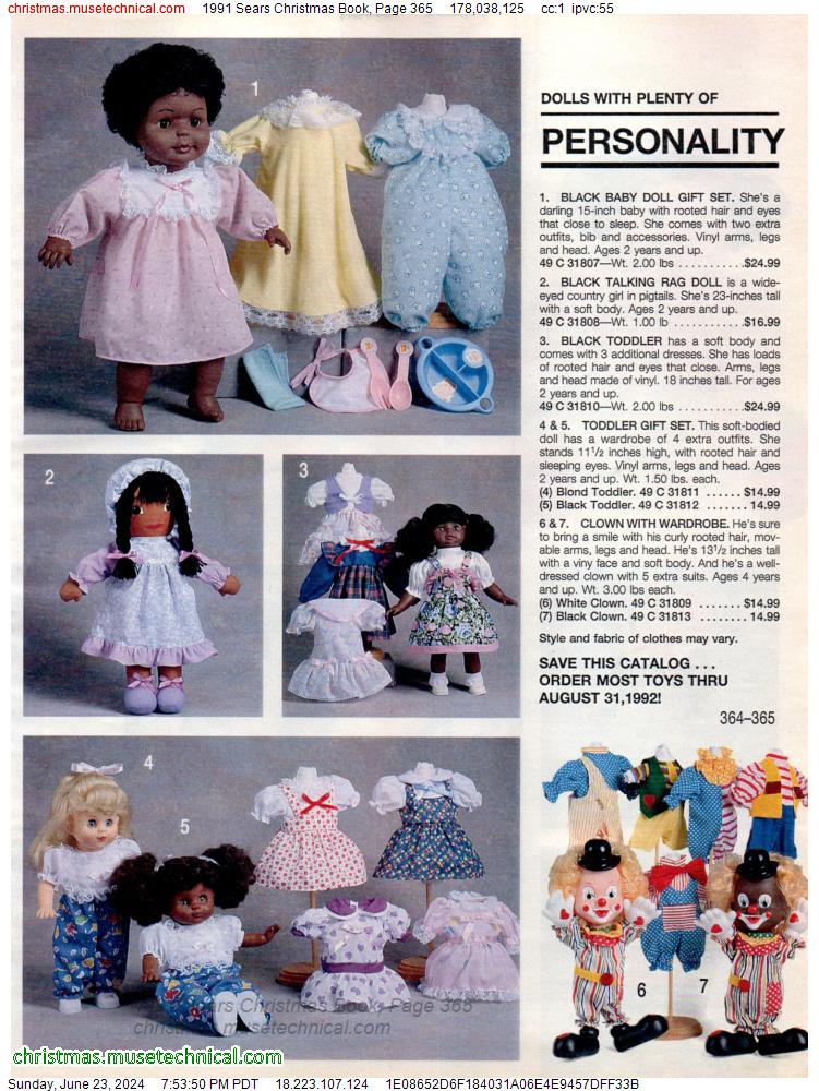 1991 Sears Christmas Book, Page 365