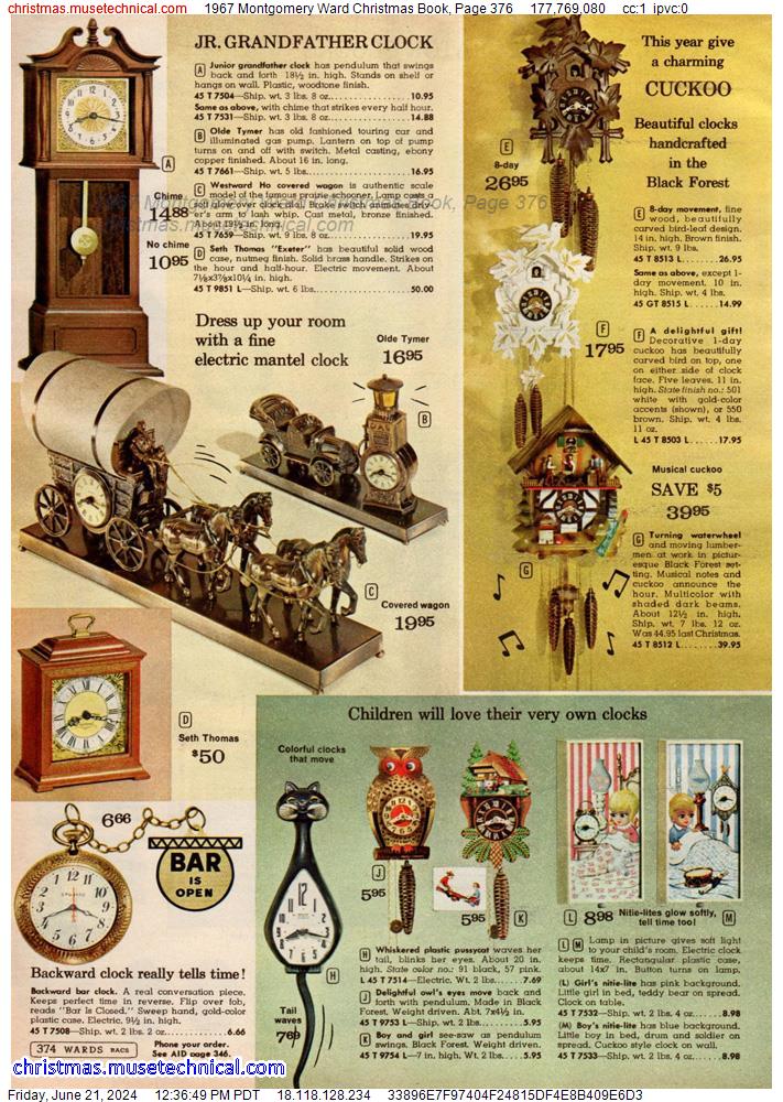 1967 Montgomery Ward Christmas Book, Page 376