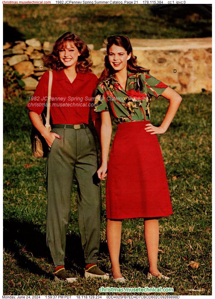 1982 JCPenney Spring Summer Catalog, Page 21
