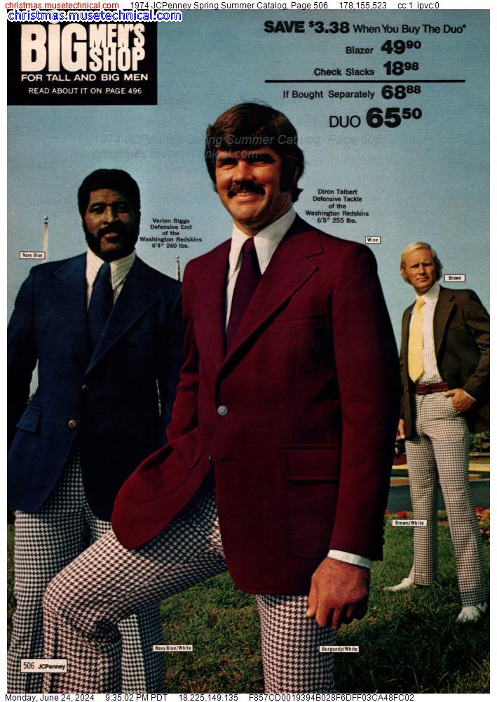 1974 JCPenney Spring Summer Catalog, Page 506