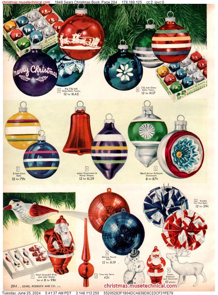 1948 Sears Christmas Book, Page 204