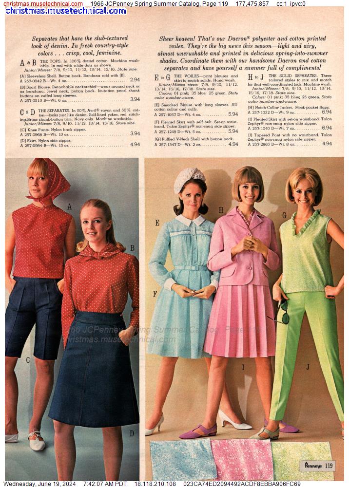 1966 JCPenney Spring Summer Catalog, Page 119
