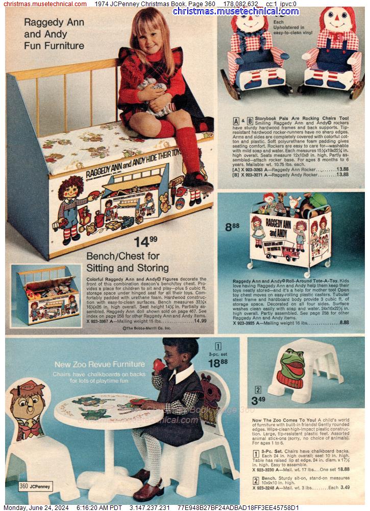 1974 JCPenney Christmas Book, Page 360