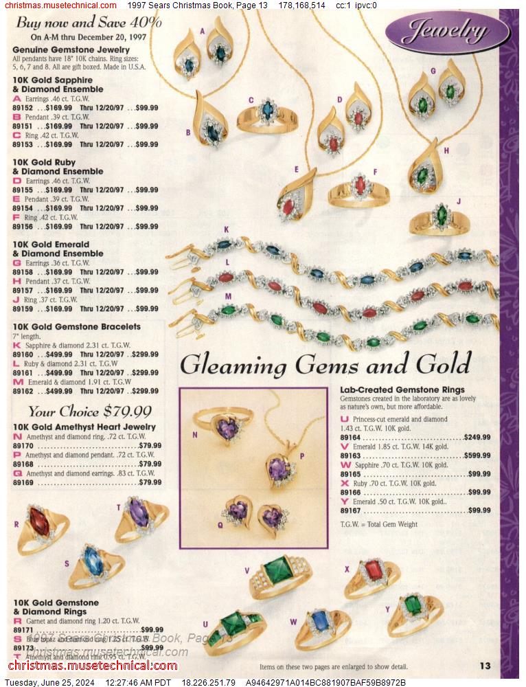 1997 Sears Christmas Book, Page 13