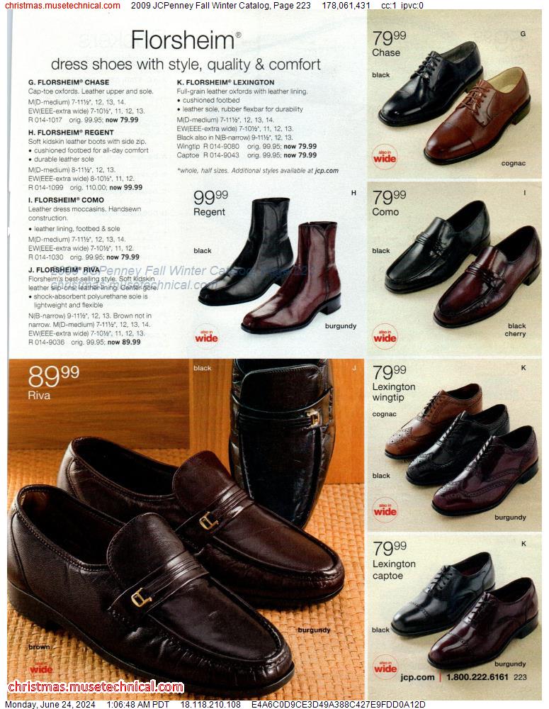 2009 JCPenney Fall Winter Catalog, Page 223