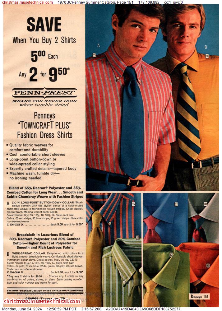 1970 JCPenney Summer Catalog, Page 151