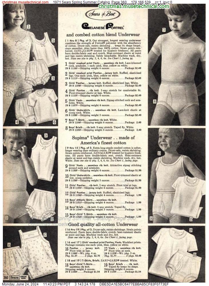 1971 Sears Spring Summer Catalog, Page 360