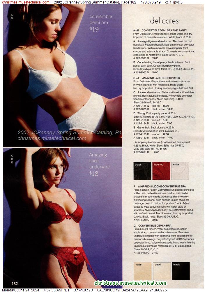 2002 JCPenney Spring Summer Catalog, Page 182