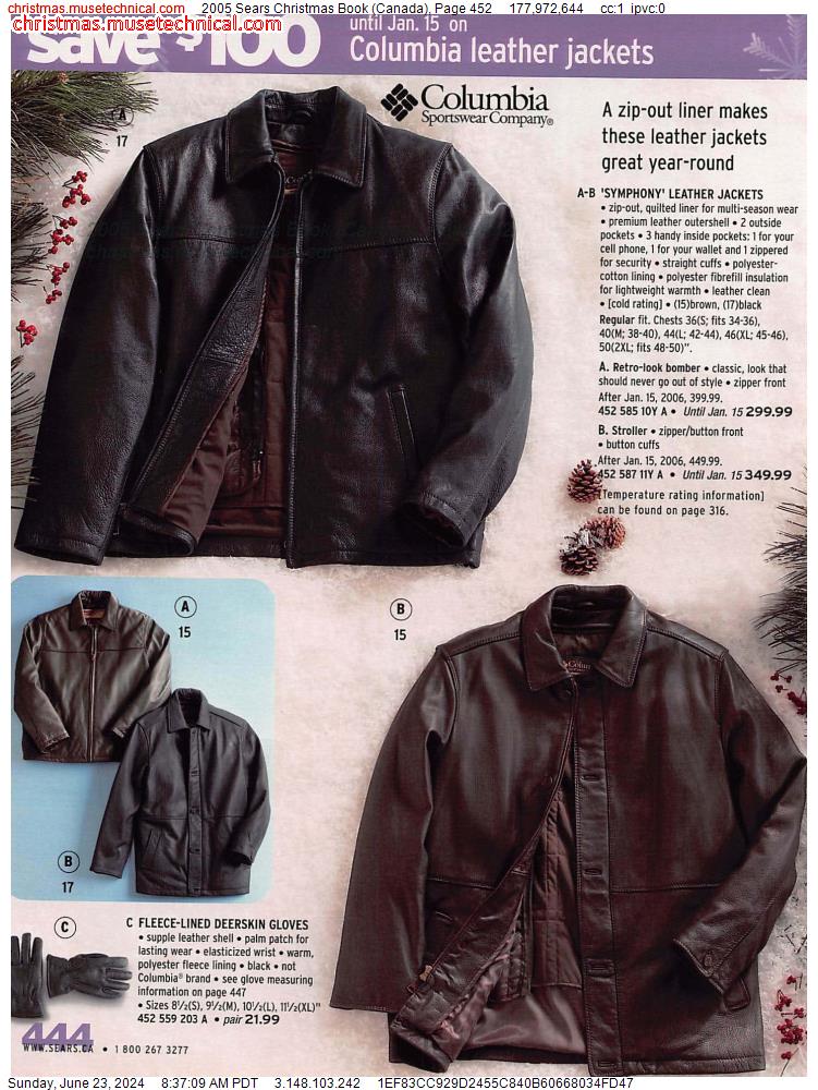 2005 Sears Christmas Book (Canada), Page 452