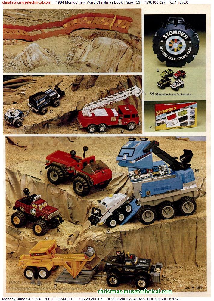 1984 Montgomery Ward Christmas Book, Page 153