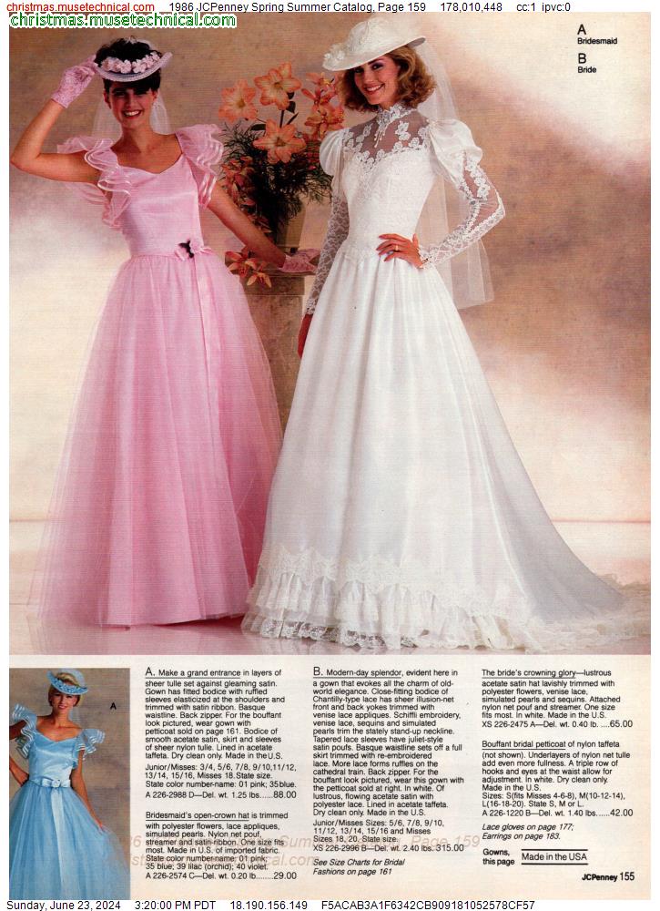 1986 JCPenney Spring Summer Catalog, Page 159