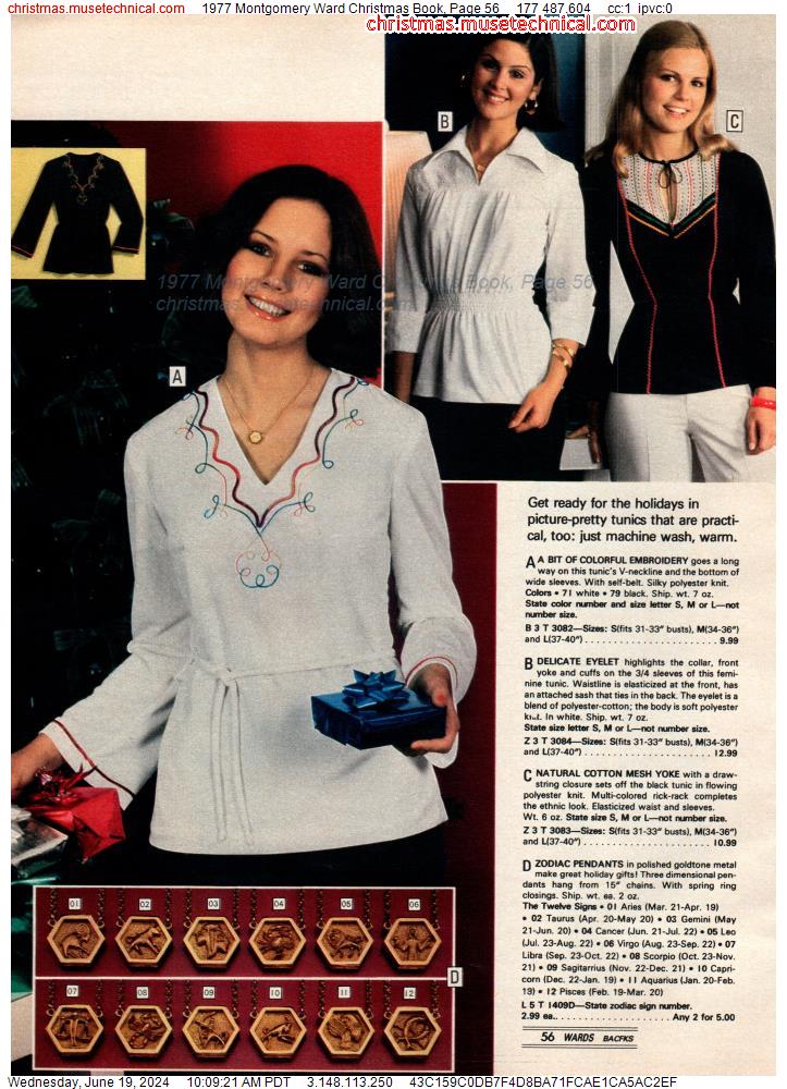 1977 Montgomery Ward Christmas Book, Page 56