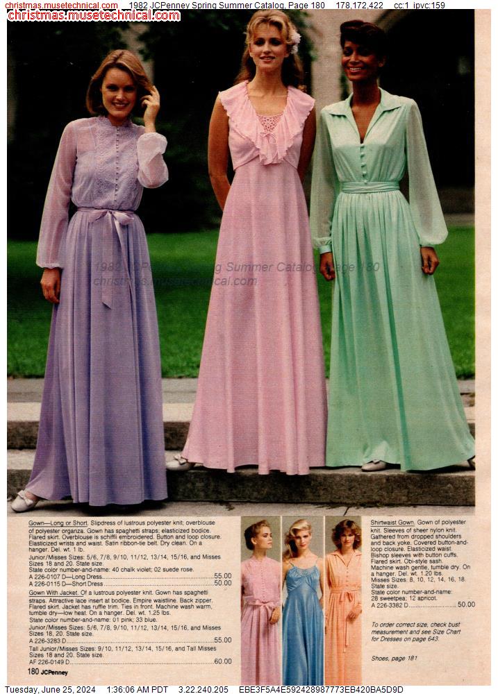 1982 JCPenney Spring Summer Catalog, Page 180